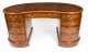 Victorian style kidney shaped desk | Ref. no. 01072 | Regent Antiques