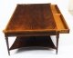 Bespoke Contemporary Flame Mahogany Coffee Table With Two Drawers | Ref. no. 01078 | Regent Antiques