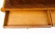 Bespoke Contemporary Flame Mahogany Coffee Table With Two Drawers | Ref. no. 01078 | Regent Antiques
