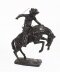 Vintage Wild West Cowboy After Remington Bronze 20th Century | Ref. no. 01278a | Regent Antiques