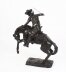 Vintage Wild West Cowboy After Remington Bronze 20th Century | Ref. no. 01278a | Regent Antiques