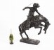 Vintage Wild West Cowboy After Remington Bronze 20th Century | Ref. no. 01278a | Regent Antiques