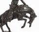 Vintage Wild West Cowboy After Remington Bronze 20th Century | Ref. no. 01278a | Regent Antiques