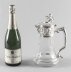 Vintage  Silver Plated Claret Jug Decanter Lion Shield 20th Century | Ref. no. 01346 | Regent Antiques