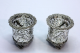 Vintage Pair Silver Plated English Wine Coasters 20th C | Ref. no. 01350a | Regent Antiques