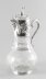 Vintage Large  English Silver Plated & Glass Claret Jug 20th C | Ref. no. 01354a | Regent Antiques