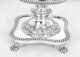 Vintage Pair of  English Silver Plate & Cut Glass Compotes 20h C | Ref. no. 01357 | Regent Antiques