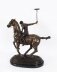 Bronze Sculpture Polo Player | Galloping Horse Bronze Sculpture | Ref. no. 01642 | Regent Antiques