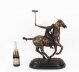 Bronze Sculpture Polo Player | Galloping Horse Bronze Sculpture | Ref. no. 01642 | Regent Antiques