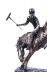 Bronze Sculpture of Polo Player on A Bucking Horse | Ref. no. 01643 | Regent Antiques