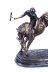 Bronze Sculpture of Polo Player on A Bucking Horse | Ref. no. 01643 | Regent Antiques