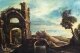 Antique Oil Painting Landscape Ruins c.1910 | Ref. no. 01748a | Regent Antiques