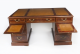 Vintage Flame Mahogany & Crossbanded Pedestal Desk 20th C | Ref. no. 01932a | Regent Antiques