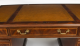 Vintage Flame Mahogany & Crossbanded Pedestal Desk 20th C | Ref. no. 01932a | Regent Antiques