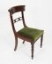 Vintage Set 12 English Regency Revival Bar Back Dining Chairs 20th C | Ref. no. 01968d | Regent Antiques
