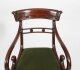Vintage Set 12 English Regency Revival Bar Back Dining Chairs 20th C | Ref. no. 01968d | Regent Antiques