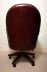 Bespoke English Hand Made Leather Directors Desk Chair Dark Brown | Ref. no. 02332 | Regent Antiques