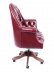 Bespoke English Hand Made Leather Directors Desk Chair  Burgundy | Ref. no. 02332b | Regent Antiques