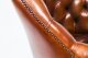 Bespoke English Hand Made Leather Directors Desk Chair Chestnut | Ref. no. 02334H | Regent Antiques
