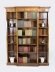 Bespoke Sheraton Revival Breakfront Burr Walnut Open Bookcase | Ref. no. 02512a | Regent Antiques