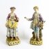 Pair Dresden Style Hand Painted Porcelain Figures late 20th Century | Ref. no. 02616 | Regent Antiques