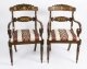 Stunning Pair English Regency Style Inlaid Armchairs | Ref. no. 02826 | Regent Antiques