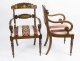 Stunning Pair English Regency Style Inlaid Armchairs | Ref. no. 02826 | Regent Antiques