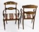 Stunning Pair English Regency Style Inlaid Armchairs | Ref. no. 02826 | Regent Antiques