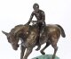 Large Horse & Jockey Bronze Sculpture by Pierre Jules Mene | Ref. no. 02986 | Regent Antiques