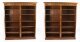 Bespoke Burr Walnut Sheraton Style Open Bookcase | Ref. no. 04067c | Regent Antiques