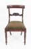 Vintage Pair Regency Revival Mahogany Bar Back Dining Chairs 20th C | Ref. no. 04232k | Regent Antiques
