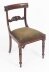 Vintage Pair Regency Revival Mahogany Bar Back Dining Chairs 20th C | Ref. no. 04232k | Regent Antiques