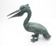 Vintage  Pair of Bronze Verdigris Pelicans 20th C | Ref. no. 04293a | Regent Antiques