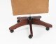 Bespoke English Handmade Gainsborough Leather Desk Chair Tan | Ref. no. 05071 | Regent Antiques