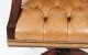 Bespoke English Handmade Gainsborough Leather Desk Chair Tan | Ref. no. 05071 | Regent Antiques