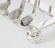 Vintage Silver Plated Letter Toast Rack Crossed Golf Clubs 20th C | Ref. no. 05225 | Regent Antiques