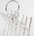 Vintage Silver Plated Letter Toast Rack Crossed Golf Clubs 20th C | Ref. no. 05225 | Regent Antiques