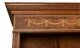 Vintage Pair Sheraton Style Burr Walnut Open Bookcases Late 20th C | Ref. no. 05519a | Regent Antiques