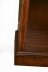 Vintage Pair Sheraton Style Burr Walnut Open Bookcases Late 20th C | Ref. no. 05519a | Regent Antiques