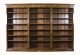 Bespoke Sheraton Revival Burr Walnut & Marquetry Open Bookcase | Ref. no. 05519b | Regent Antiques