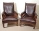 Antique Pair of English Leather Armchairs c.1880 | Ref. no. 05822 | Regent Antiques