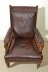 Antique Pair of English Walnut Leather Armchairs 19th C | Ref. no. 05822x | Regent Antiques