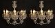 Vintage Pair Venetian 8 Light Chandeliers 20th Century | Ref. no. 05870 | Regent Antiques