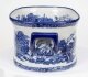 Vintage Large Blue & White Porcelain Planter Jardiniere 20th Century | Ref. no. 05916L | Regent Antiques
