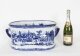 Vintage Large Blue & White Porcelain Planter Jardiniere 20th Century | Ref. no. 05916L | Regent Antiques