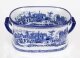Vintage Large Blue & White Porcelain Planter Jardiniere 20th Century | Ref. no. 05916L | Regent Antiques