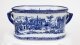 Vintage Large Blue & White Porcelain Planter Jardiniere 20th Century | Ref. no. 05916L | Regent Antiques