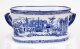 Vintage Large Blue & White Porcelain Planter Jardiniere 20th Century | Ref. no. 05916L | Regent Antiques