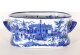 Vintage Blue & White Porcelain Planter Jardiniere 20th Century | Ref. no. 05916s | Regent Antiques