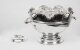 Silver plated Monteith caviar set | Ref. no. 05958 | Regent Antiques